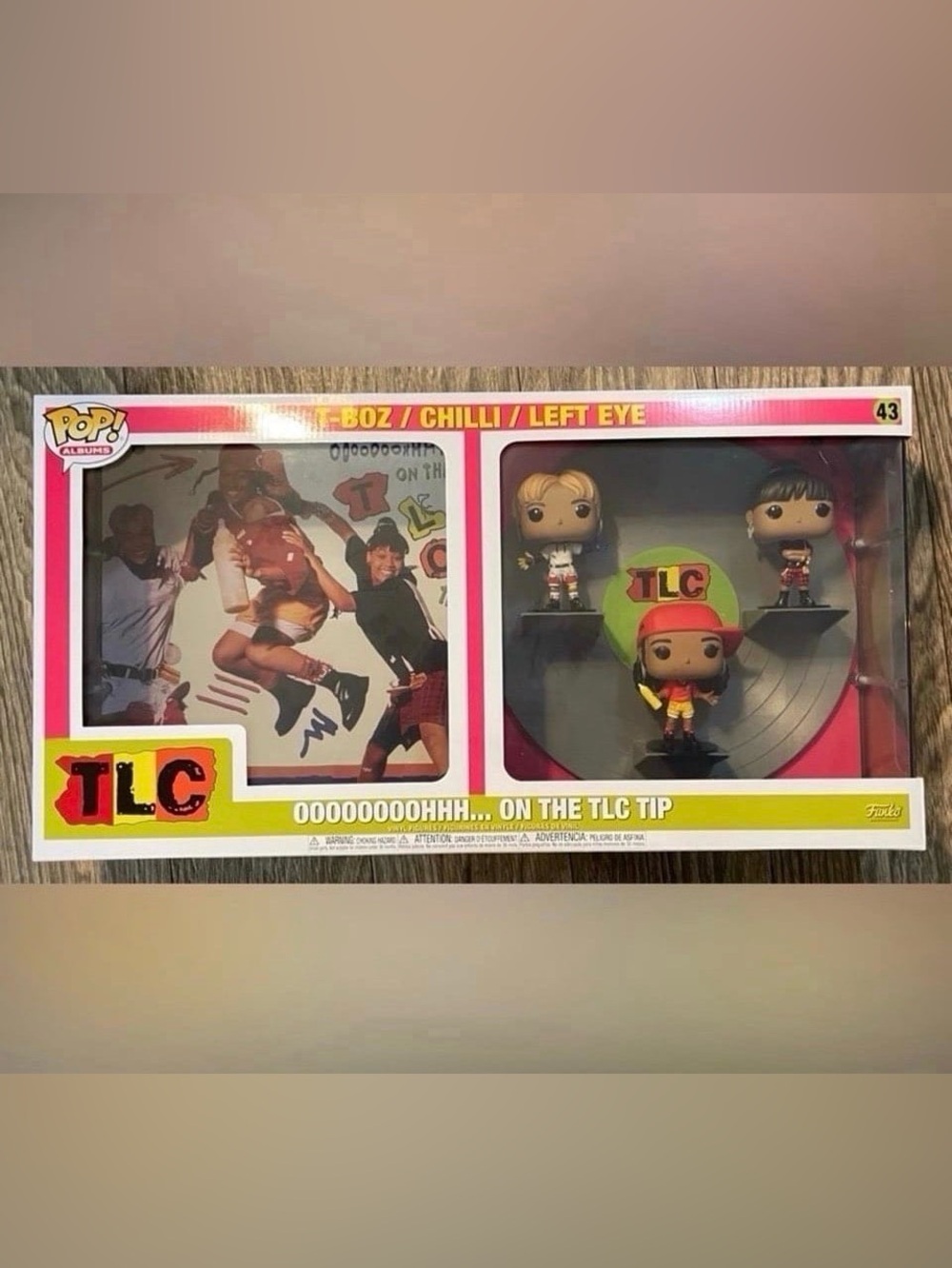 Funko Pop! Albums Deluxe: TLC Ooooooohhh. on the TLC Action Figures Collectible